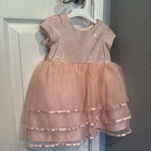 12 Month pink dress